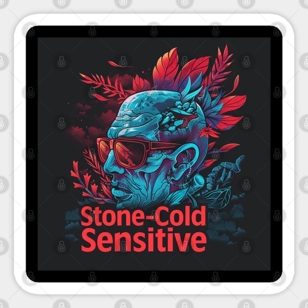 Stone-Cold Sensitive Sticker by HiLife